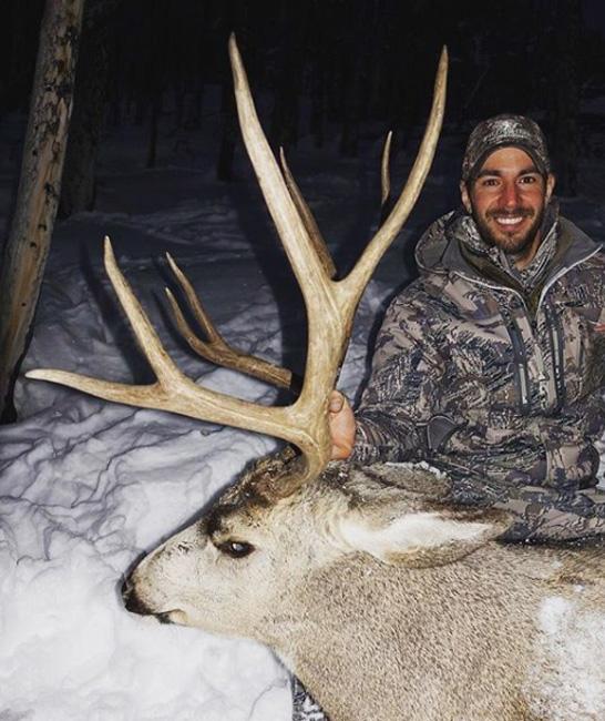Mule deer taken with shoshone lodge outfitting
