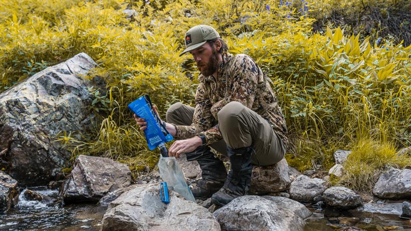 Sitka Ascent pants while scouting