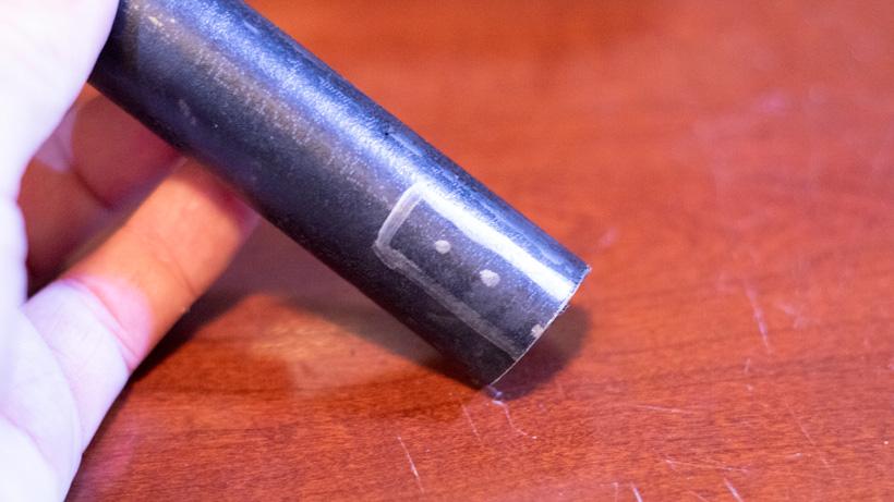 Creating shims for muzzleloader sight adjustment