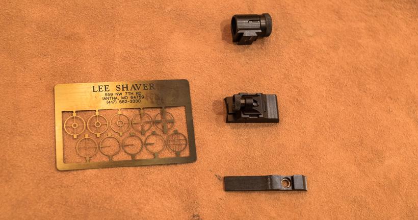 Open peep sight setup to customize your muzzleloader and increase the accuracy