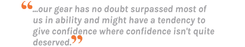 Quote about technology and hunting