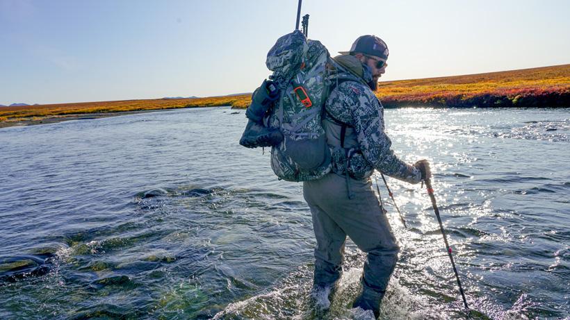 Crossing streams in alaska