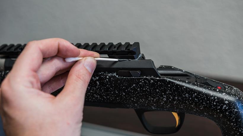 Cleaning big areas of jb weld off picatinny rail_0