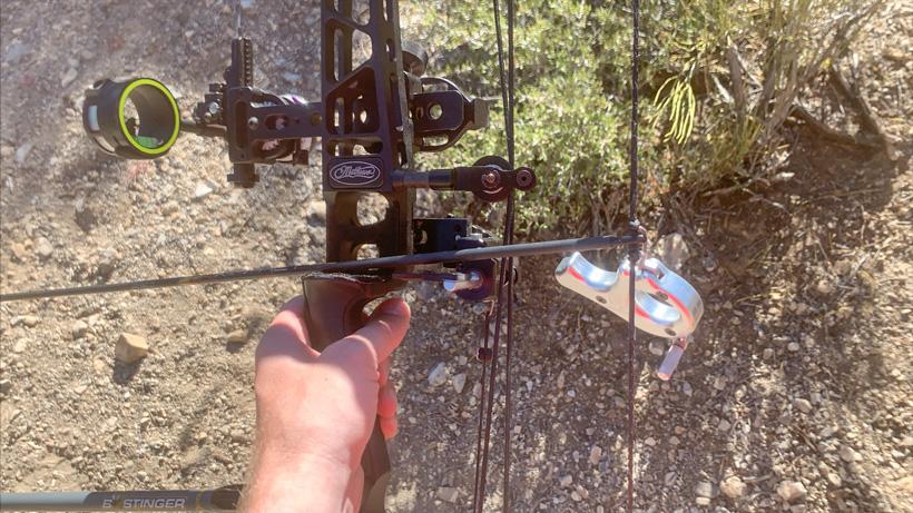 Archery bareshaft practice at distance