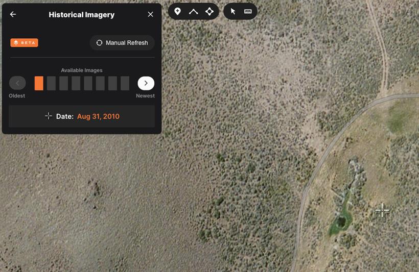 Finding hidden water using historical imagery august 31 2010