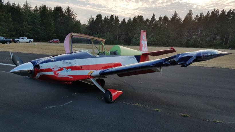 Oregon plane crash after hitting elk