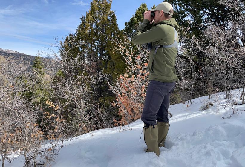 Trail kreitzer with the outdoor vision ram river gaiter