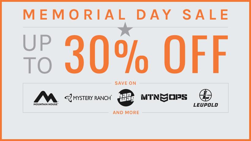 Gohunt gear shop memorial day sale