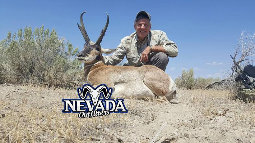 Nevada antelope taken with nevada outfitters