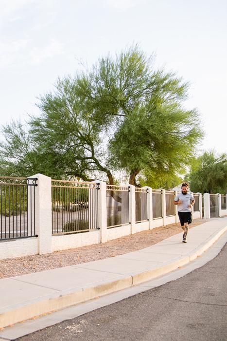 Running for getting in shape for elk hunting