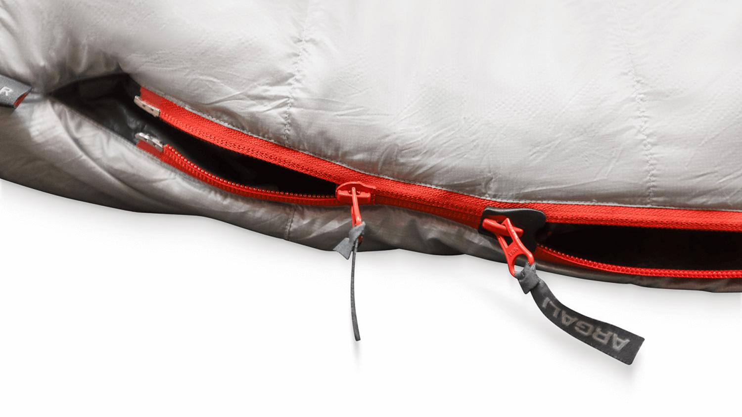 Argali anti-snag zipper on their Alpine sleeping bag