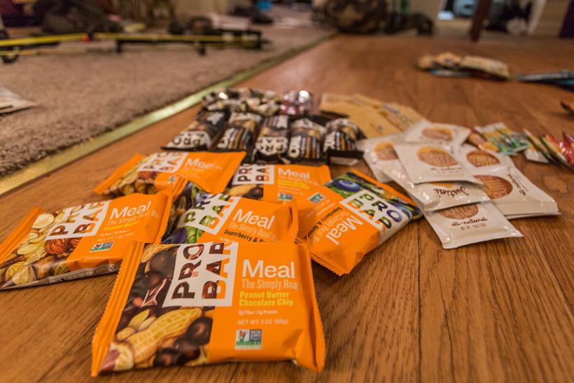 Protein bars for hunting