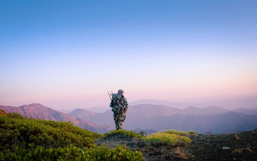 Luke Griffiths soaking up the scenery