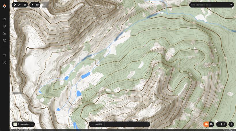 GOHUNT Maps new topographical map overlay