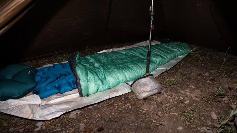 Western mountaineering astralite quilt