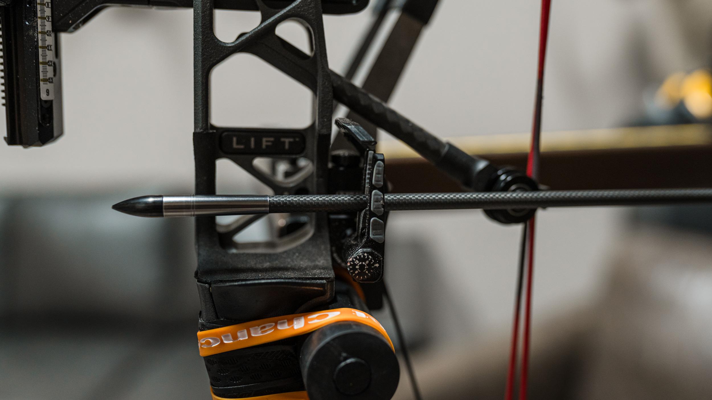 Checking bow specs at full draw