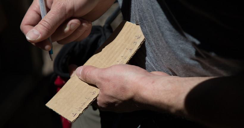Keeping score while shooting a bow