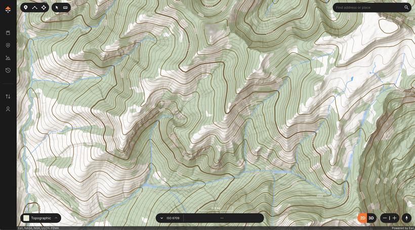Discover hidden hunting areas with our customized topographical map