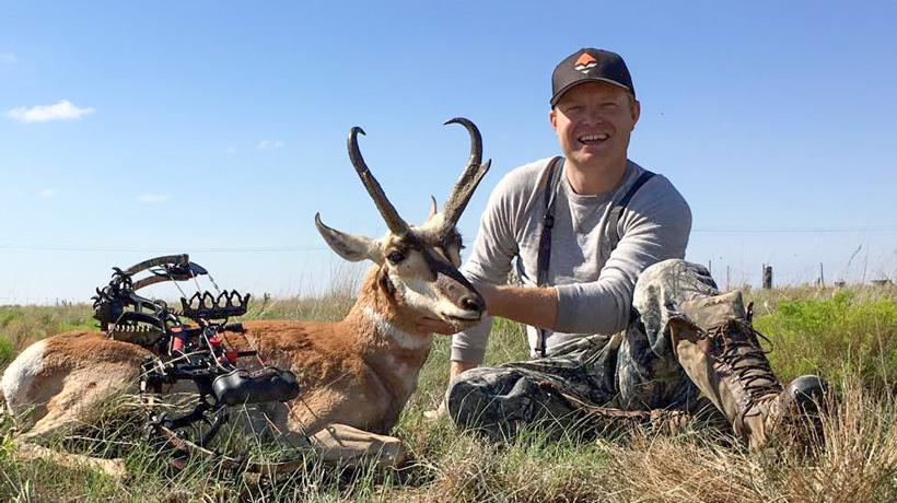 Antelope buck taken with brugman outfitting service