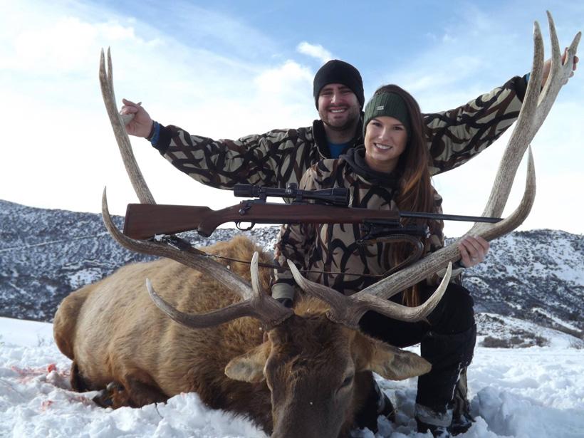Bull elk taken with little creek ranch