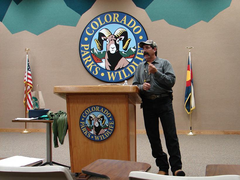 Colorado parks and wildlife meeting