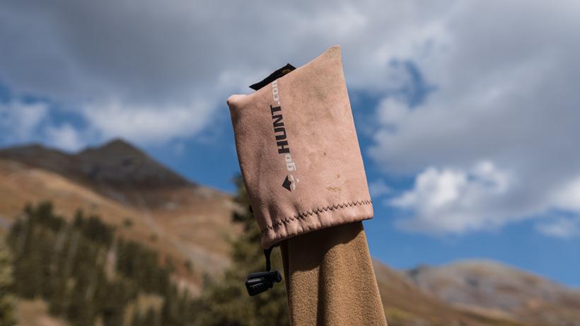 GOHUNT Gunslicker protective cover on muzzleloader