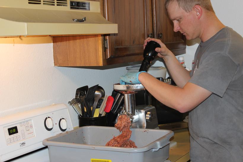 10 fine grinding venison