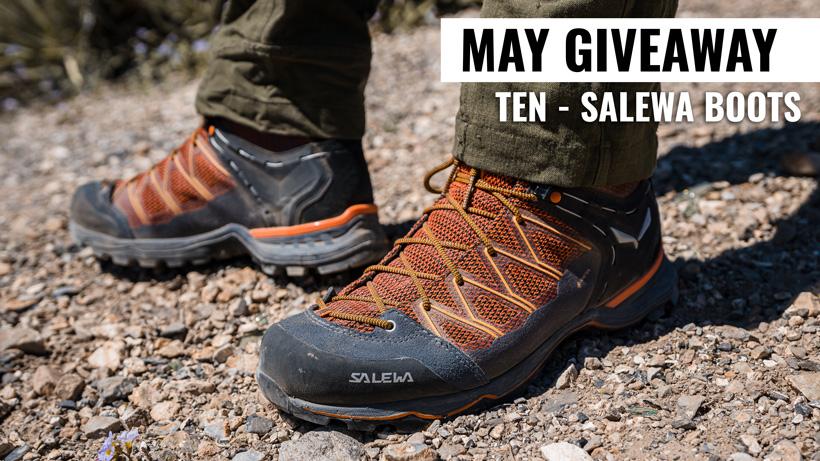 May insider giveaway 10 salewa mountain trainer lite mid gtx boots