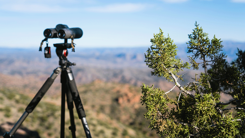 Sirui tripod glassing