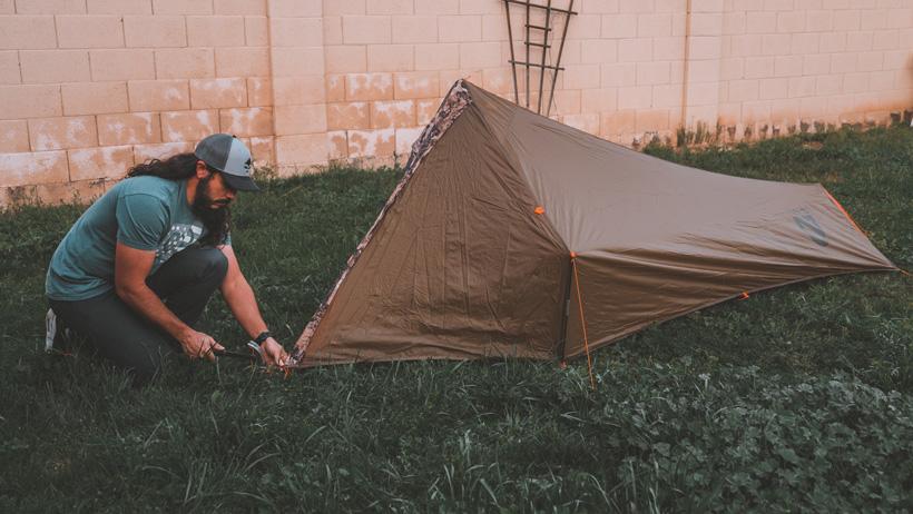 Nemo tent set up josh kirchner