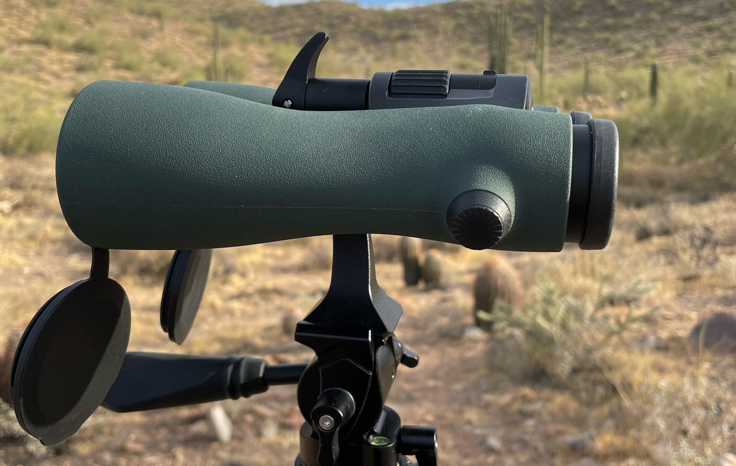 Swarovski NL Pure 10x52 binocular side view