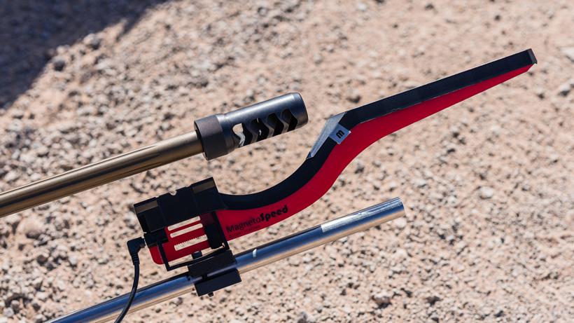 Magnetospeed bayonet on mk machining gen iii mount