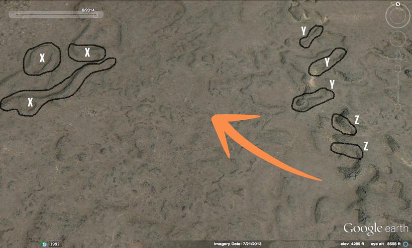 Finding big mule deer in desert terrain using google earth_0