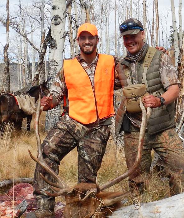 Colorado elk taken with flat tops wilderness guides
