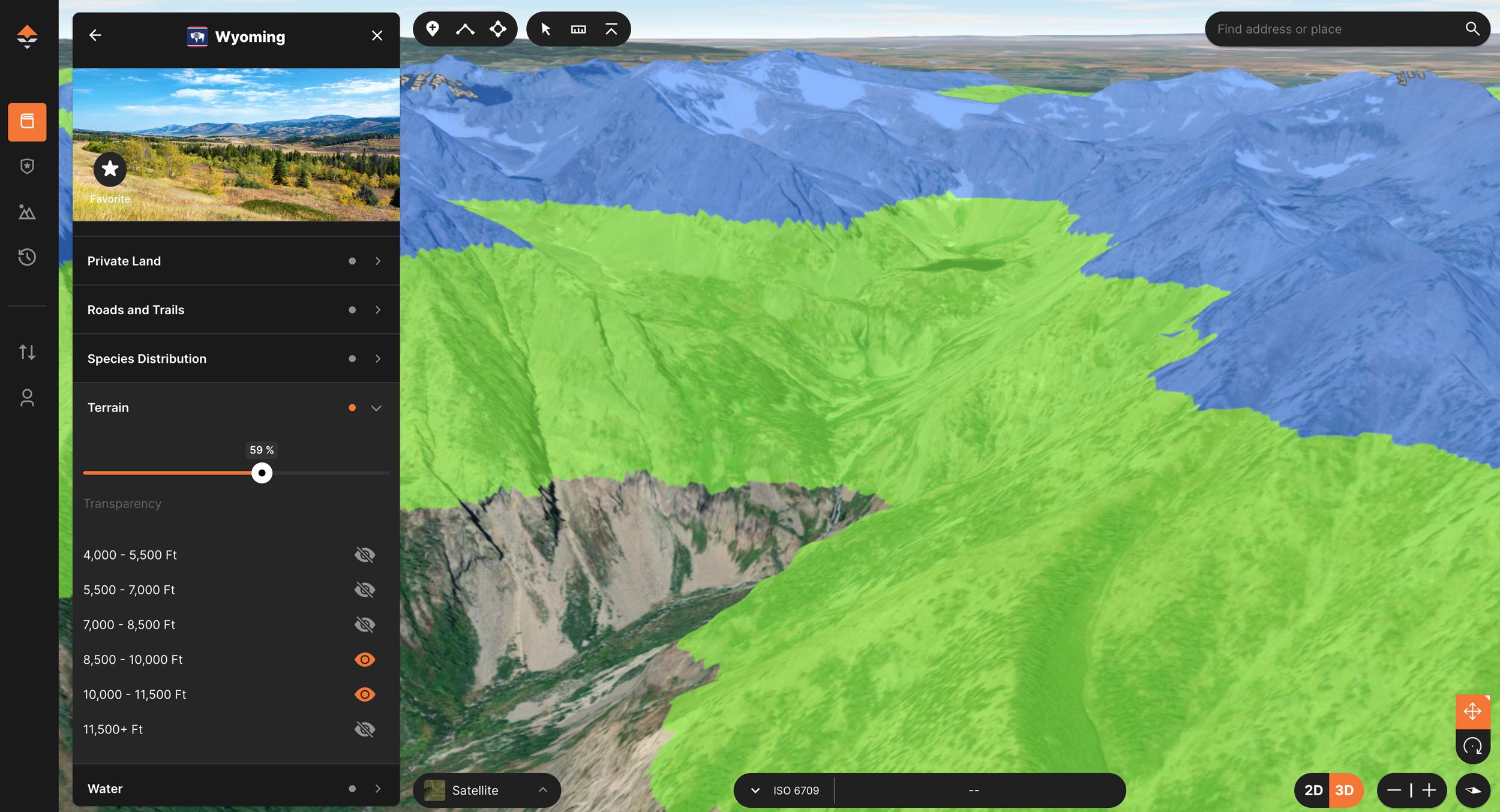 Using elevation bands to find alpine habitat for an early season archery mule deer hunt