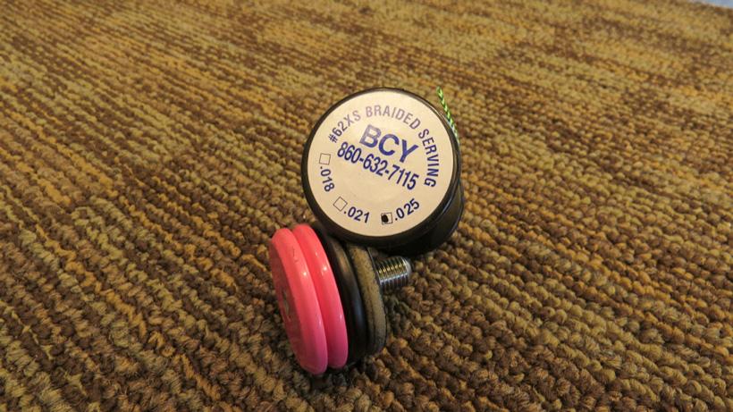 Making a plumb bob for bow sight level check