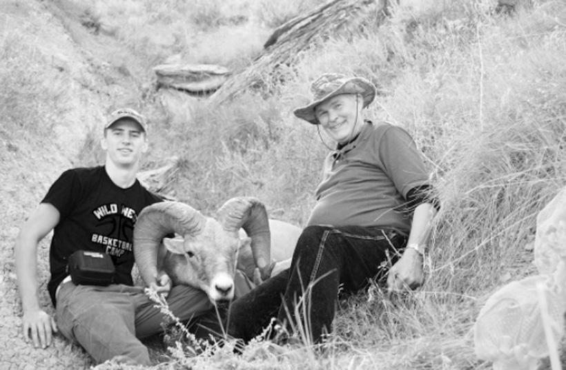 Another group of hunters with a montana ram