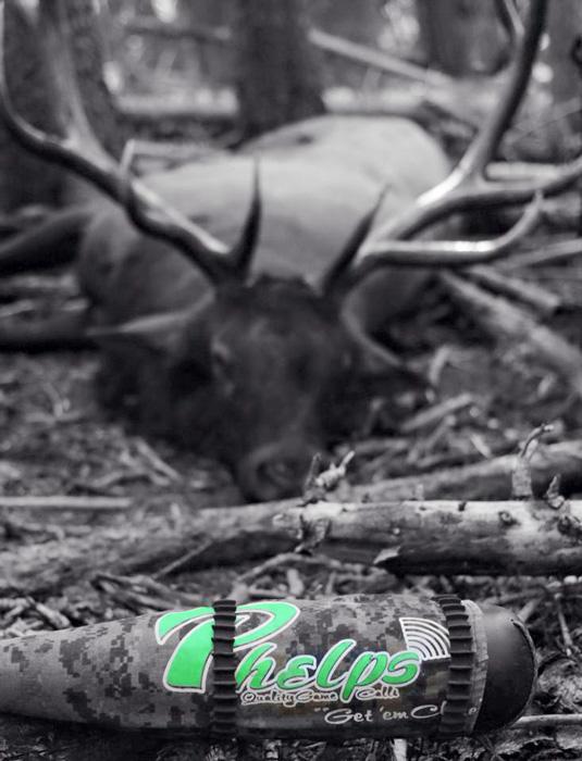 Phelps game calls bugle tube and bull elk