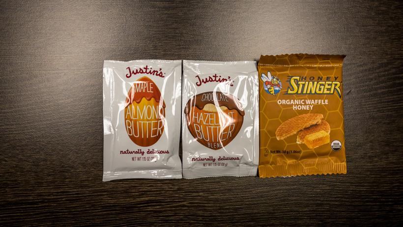 Afternoon snack for backcountry hunting