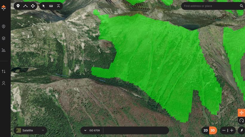 Prime black bear habitat