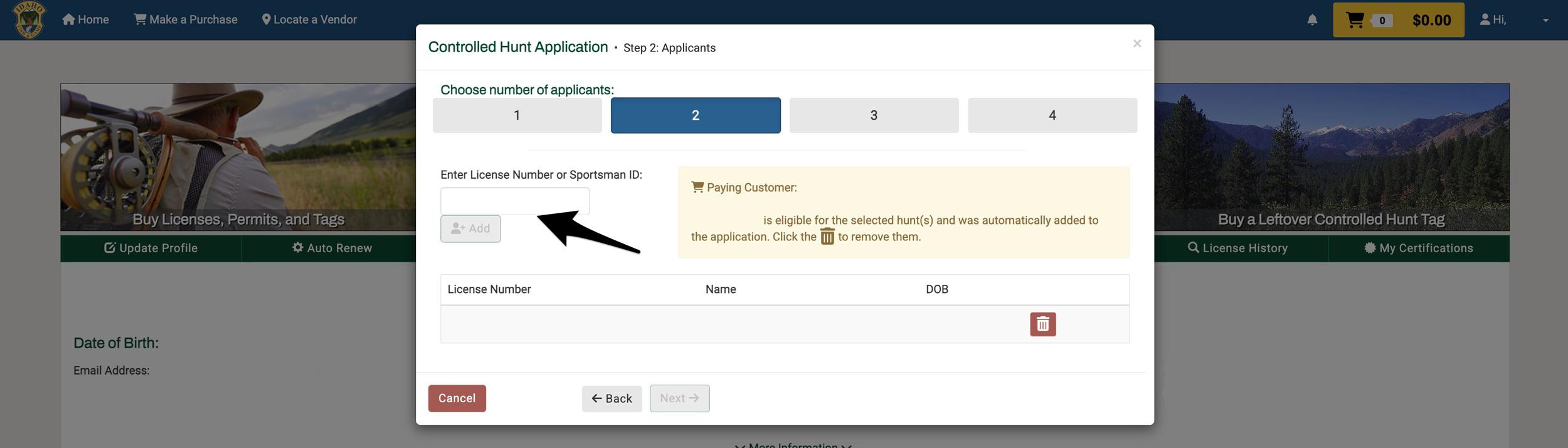 Group applications for Idaho nonresident general season deer and elk draw