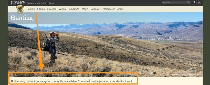 Idaho draw extended screenshot