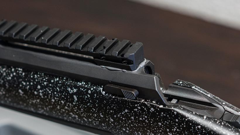 Jb weld drying on rifle picatinny rail