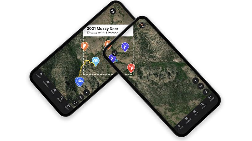 Shared Hunt Collections are now live on GOHUNT Maps