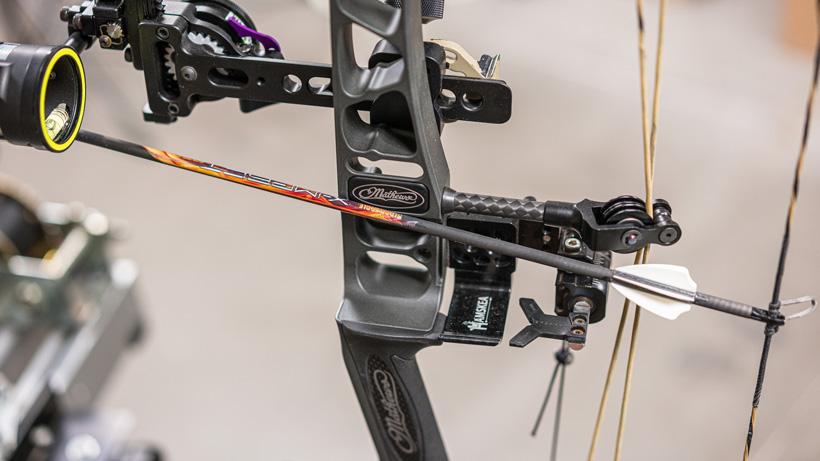 Checking arrow contact on mathews bow riser